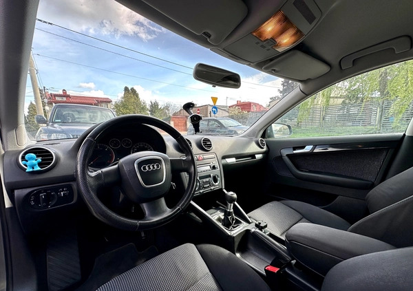 Audi A3 cena 17999 przebieg: 308000, rok produkcji 2006 z Byczyna małe 379